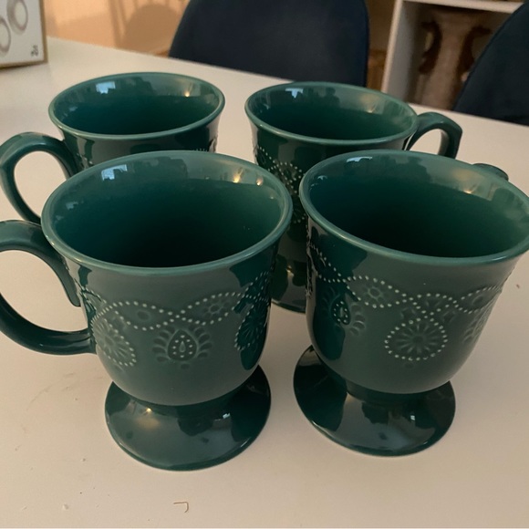 The Pioneer Woman Cowgirl Lace 4-Piece Mug Set - Picture 2 of 3